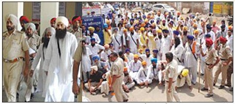 Baba Baljit Sindh Daduwal at Mansa court