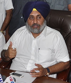 Sukhbir Badal [File Photo]