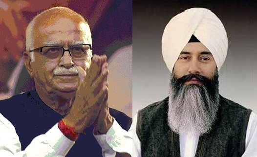 LK Advani (L) and Gurinder Dhillon (R) [File Photos]