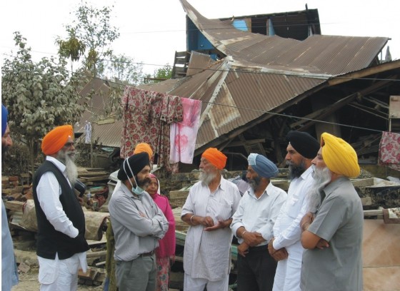 SGPC team in Jammu and Kashmir.