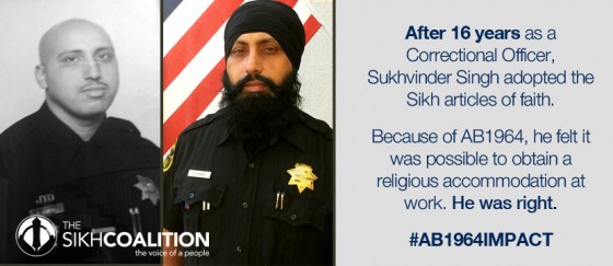 Sikh Correctional Officer Adopts Sikh Articles of Faith