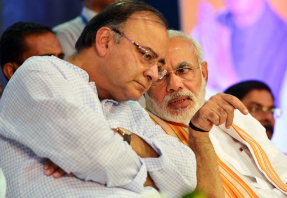 Arun Jaitly (L) and Narendra Modi (R) [File Photos]