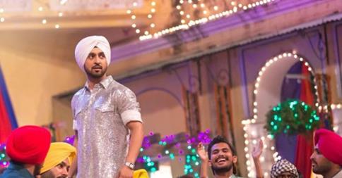 A still form Diljit Dosanjh's new song Patiala Pegg