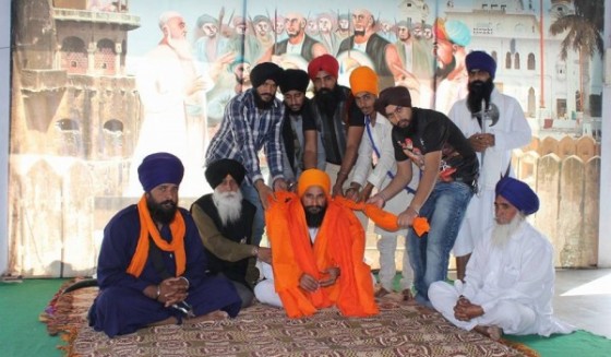 Gurbaksh Singh Khalsa begins hunger strike at Ambala (November 14, 2014)