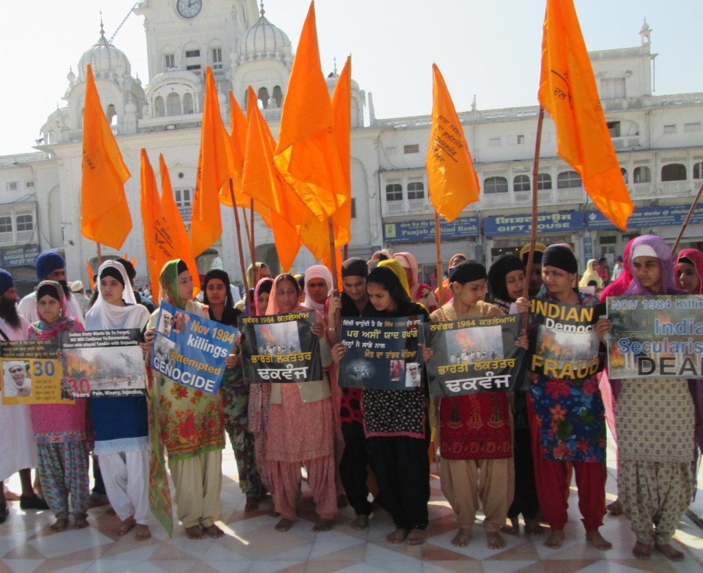 Sikh Women Participating   in Protest 