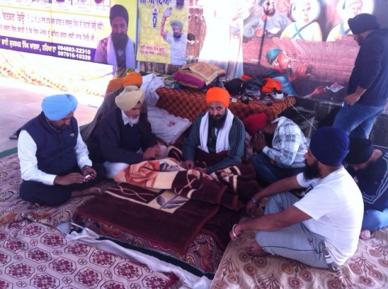 Sucha Singh Chhotepur with Gurbaksh Singh Khalsa