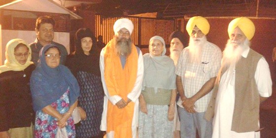 Bhai Gurmit Singh released from Burail Jail on November 13, 2014 on 28 days parole