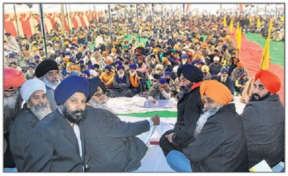 A view of SAD (A) conference at Fatehgarh Sahib