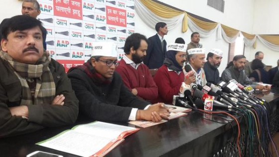 Aam Aadmi Party launches Election Manifesto for Delhi Assembly Elections