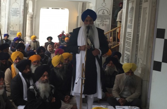 Giani Gurbachan Singh addresses Shaheedi Samagam