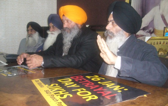 L to R: Manjinder Singh Jandi, Harpal Singh Cheema, Kulvir Singh Barapind and Kanwar Pal Singh Bittu