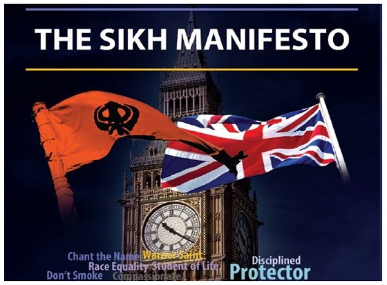 Sikh Election Manifesto for British Parliamentary Elections 2015