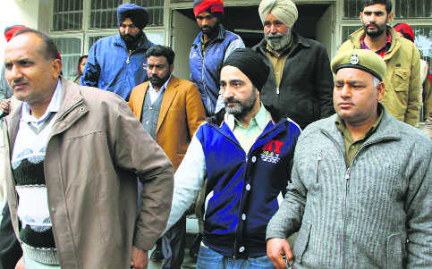 Jagtar Singh Tara in police custody [FIle Photo]