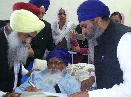 Surat Singh Khalsa writes letter to Indian PM Narendra Modi