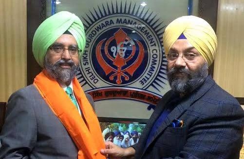 Rajwant Singh (L) and Manjit Singh GK (R)