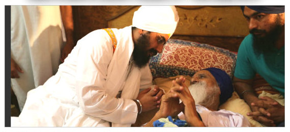 Bhai Ranjit SIngh Dhadrianwale meets Bapu Surat Singh 