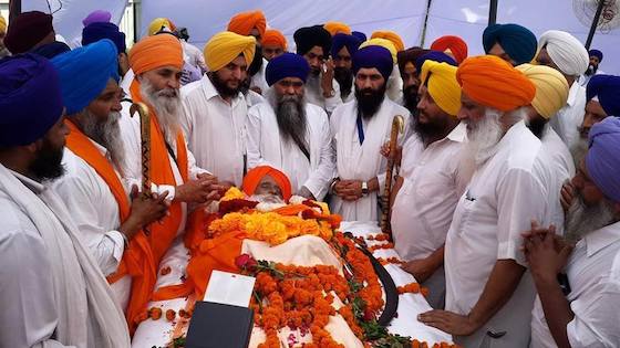 Last rites of Bapu Tarlok Singh1