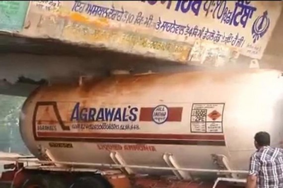 At least six persons died as Ammonia gas leaked from Tanker in Doraha