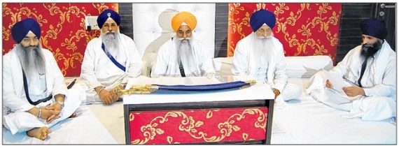 Meeting of Five Sikh Jatehdars [May 27, 2015]