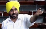 Bhagwant Mann in Parliament