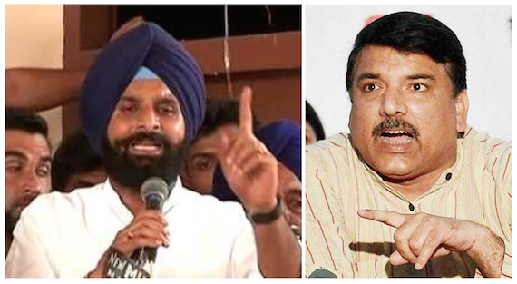 Bikram Majitha (L), Sanjay Singh (R) [File Photo]