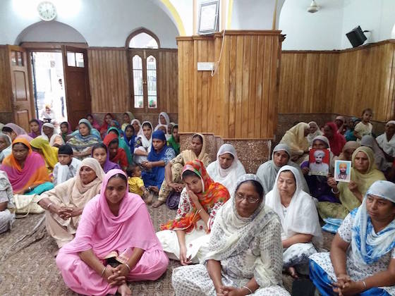 A view of the Sikh sangat during the samgam