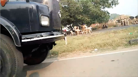 Heavy police deployment at Punjab-Chandigarh border