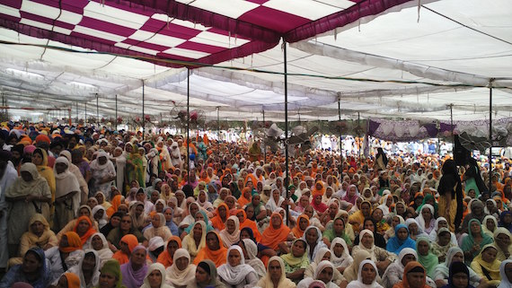 Another view of Sangat at Bargari