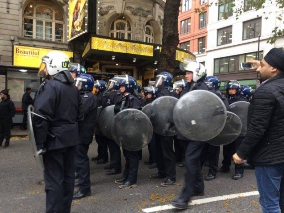 Huge police deployment in wake Sikh protest