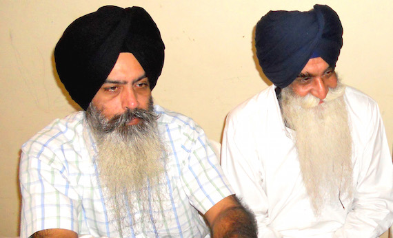 Kanwar Pal Singh (L) and Harpal Singh Cheema (R)