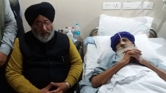 Dr. Daljit Cheema meets Bapu Surat Singh