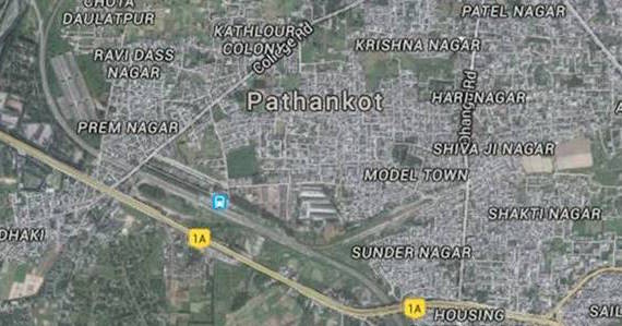 Pathankot | Google Maps Satellite view