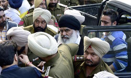 Bhai Dhian Singh Mand in police custody [File Photo]