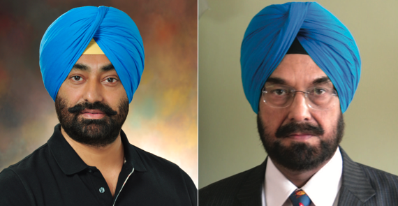 Sukhpal Khaira  (L) and Kanwar Sandhu (R) [File Photos]