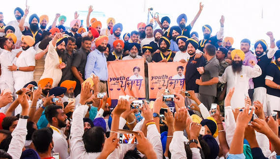 SAD (Badal) chief Sukhbir Badal launches Youth For Punjab campaign