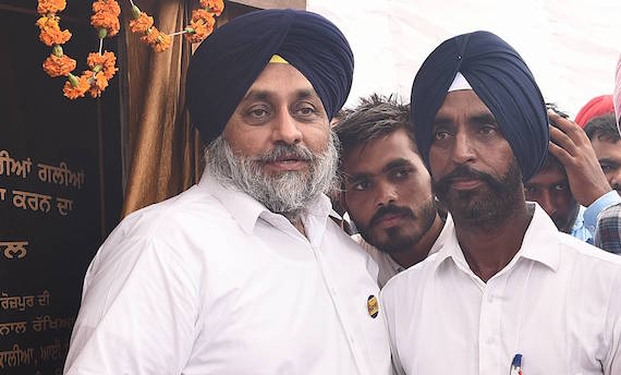 Sukhbir Badal at Jalalabad (August 02, 2016)