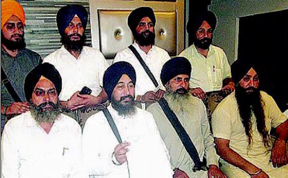 Bhai Baldev Singh Wadala addressing media persons in Amritsar [August 09, 2016]