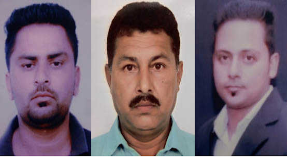 Sarbjit Singh (25) of Latala village, Titu Bansal (60) of Bowani village and Malkiat Singh (26) of Ghaloti [File Photos]