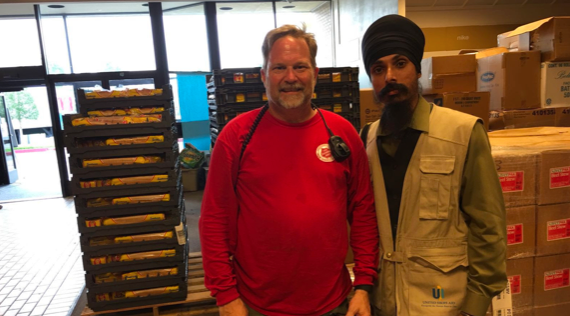 UNITED SIKHS had a meeting with Salvation Army coordinators  including their Disaster Training Coordinator, Ross Patterson at their warehouse