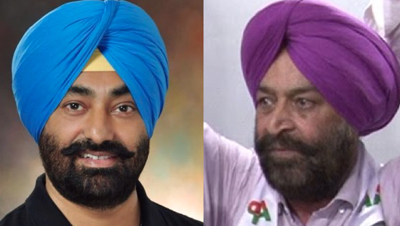 Sukhpal Khaira (L) Major Singh (R) [File Photos]