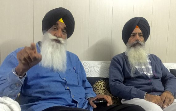 From left Harpal Singh Cheema & Kawarpal Singh  [File Photo]