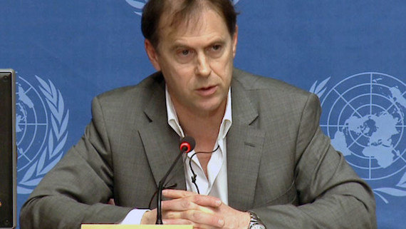 Rupert Colville, spokesperson for the UN High Commissioner for Human Rights (OHCHR)