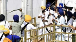 Six injured in unfortunate violent clash between Sikh groups near Akal Takht Sahib on 30th anniversary of June 1984 attack