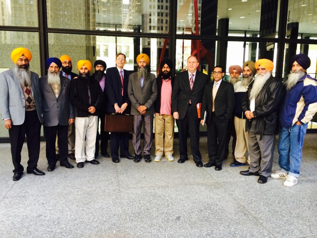 Attorneys for the Sikhs for Justice, Members of Shiromani Akali Dal (Amritsar) and complainants-plaintiffs against Badal