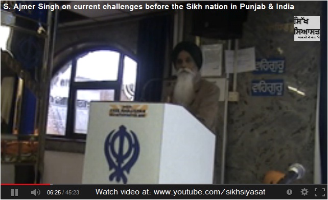 Sikh Scholar S. Ajmer Singh