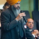Bhai Amrik Singh, the Chair of the Sikh Federation (UK)