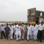 Justice (Retd) T. K. Garg visited Hondh Massacre site