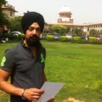 Kuljinder Singh at Supreme Court of India - Files petition against ban imposed by various Governments on Sadda Haq