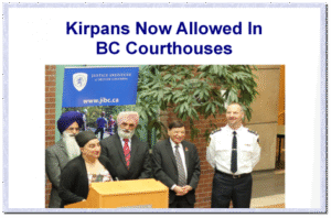 pans now allowed in BC courthouses [Photo   Source: WSO Canada]