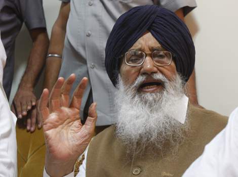 Parkash Singh Badal, CM Punjab